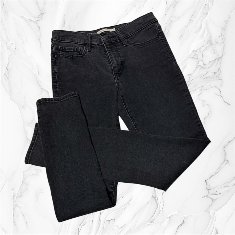 Levi’s 311 shaping Classic Black Skinny Jeans sz 27x30